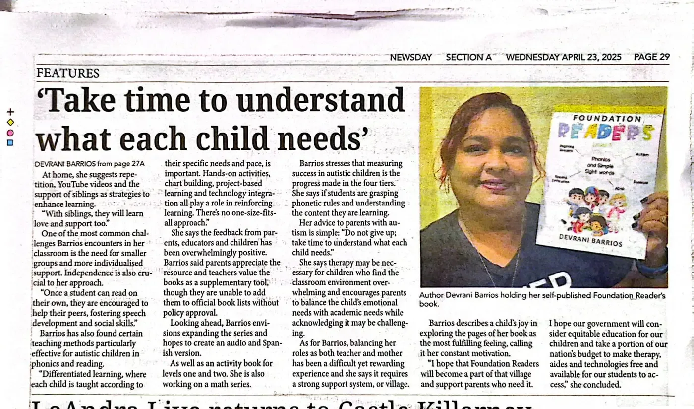 Newsday feature: Take time to understand what each child needs